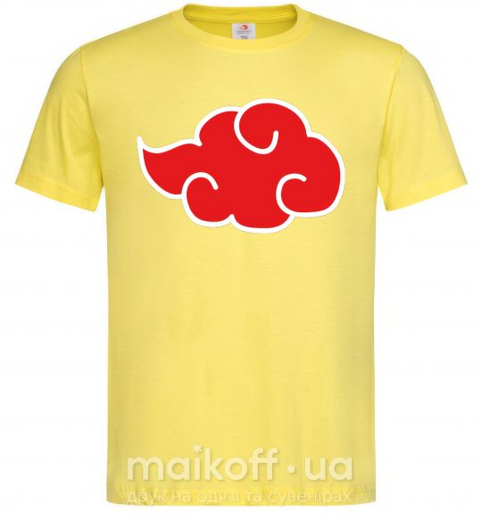 Чоловіча футболка Акацуки лого Лимонний фото