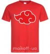 Мужская футболка Акацуки лого Красный фото