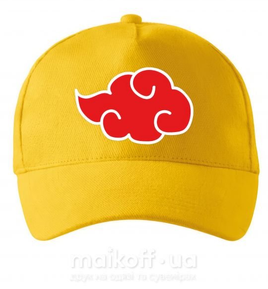 Кепка Акацуки лого Сонячно жовтий фото