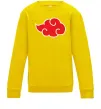 Детский Свитшот Акацукі лого Солнечно желтый фото