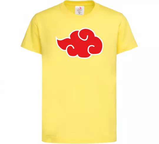 Дитяча футболка Акацукі лого Лимонний фото