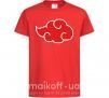 Детская футболка Акацуки лого Красный фото