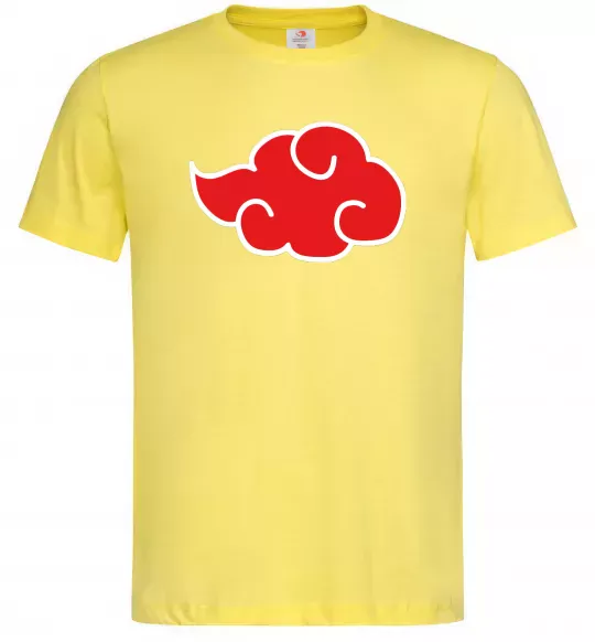 Чоловіча футболка Акацукі лого Лимонний фото