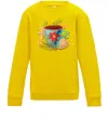 Детский Свитшот Чашка новорічна Солнечно желтый Детский Свитшот Чашка новорічна Солнечно желтый фото