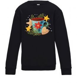 Детский Свитшот Чашка новорічна Детский Свитшот Чашка новорічна