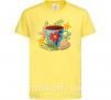 Дитяча футболка Чашка новогодняя Лимонний фото
