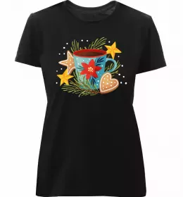 Женская премиум футболка