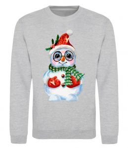 Свитшот Сніговик в рукавичках Свитшот Сніговик в рукавичках