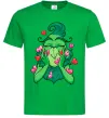 Чоловіча футболка Грінч в сердечках Зелений Чоловіча футболка Грінч в сердечках Зелений фото