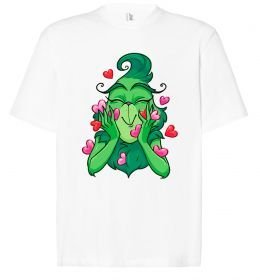 Футболка Оверсайз Грінч в сердечках