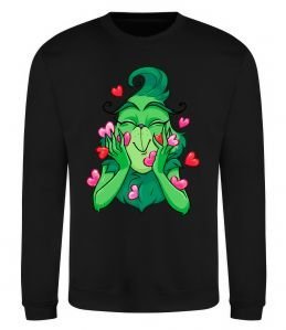 Свитшот Грінч в сердечках