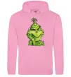 Жіноча толстовка (худі) Грінч в гірлянді Рожевий Жіноча толстовка (худі) Грінч в гірлянді Рожевий фото