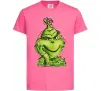 Дитяча футболка Грінч в гірлянді Яскраво-рожевий Дитяча футболка Грінч в гірлянді Яскраво-рожевий фото