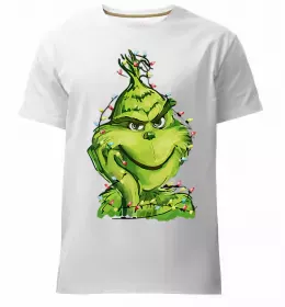 Мужская премиум футболка FUN SANTA Белый фото Мужская премиум футболка FUN SANTA Белый фото