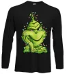 Лонгслив Грінч в гірлянді Черный Лонгслив Грінч в гірлянді Черный фото