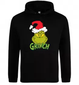 Мужская толстовка (худи) Christmas skull Серый меланж фото Мужская толстовка (худи) Christmas skull Серый меланж фото