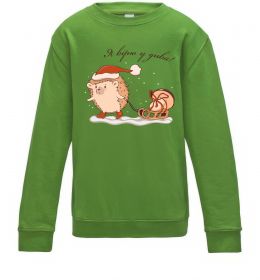 Дитячий світшот Я вірю у дива! Їжак Дитячий світшот Я вірю у дива! Їжак