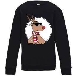 Дитячий світшот Олень в окулярах