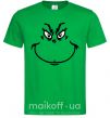 Чоловіча футболка Гринч улыбается Зелений фото