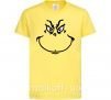 Дитяча футболка Гринч улыбается Лимонний фото