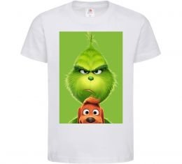 Детская футболка Грінч та песик