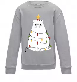 Детский Свитшот Санта танцює Лаймовый фото