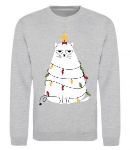 Світшот Котик ялинка Світшот Котик ялинка