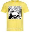 Мужская футболка Sailor moon black white Лимонный фото