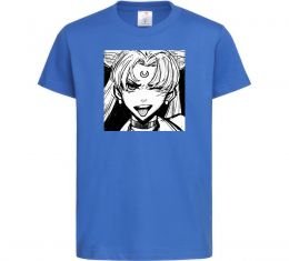 Детская футболка Sailor moon black white