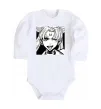 Детский боди Sailor moon black white Белый фото