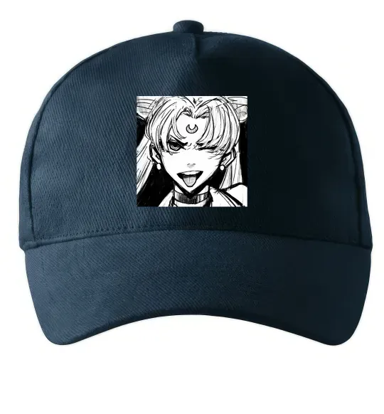 Кепка Sailor moon black white Темно-синий фото