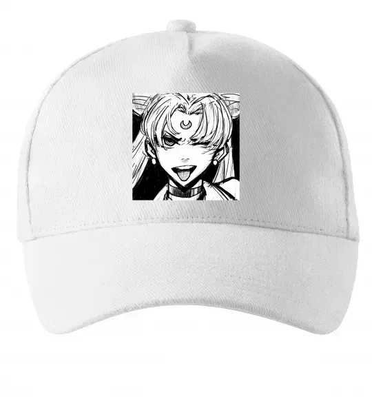 Кепка Sailor moon black white Белый фото