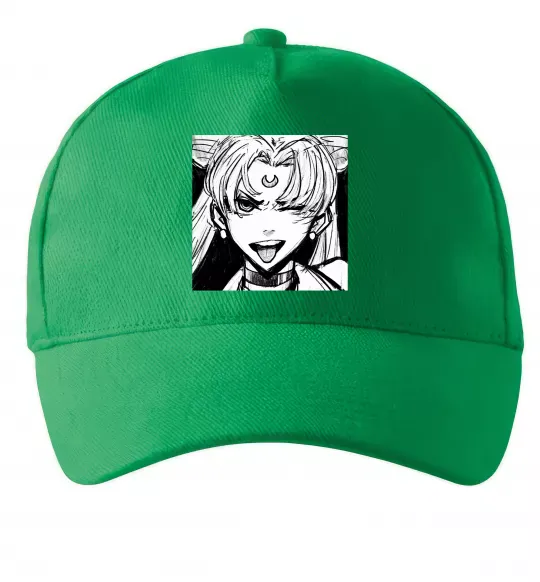 Кепка Sailor moon black white Зеленый фото