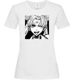 Жіноча футболка Sailor moon black white