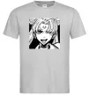 Мужская футболка Sailor moon black white Серый Мужская футболка Sailor moon black white Серый фото