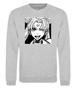 Світшот Sailor moon black white