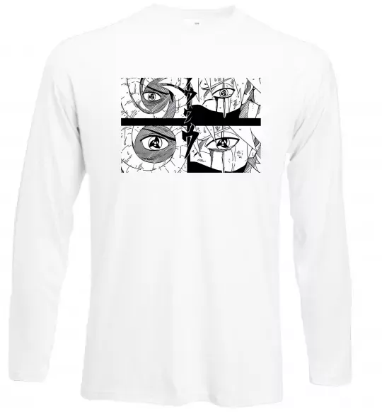 Лонгслив Очі аніме Белый фото