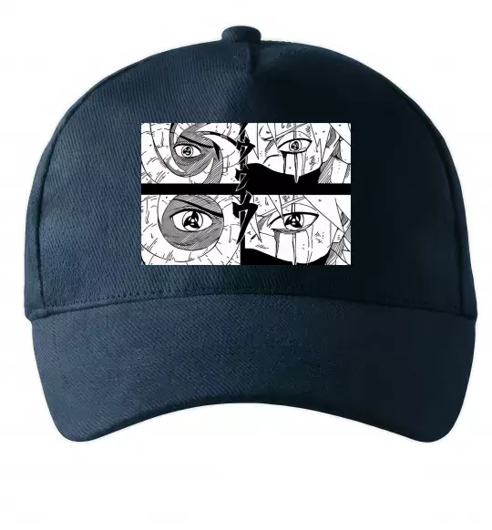 Кепка Очі аніме Темно-синий фото