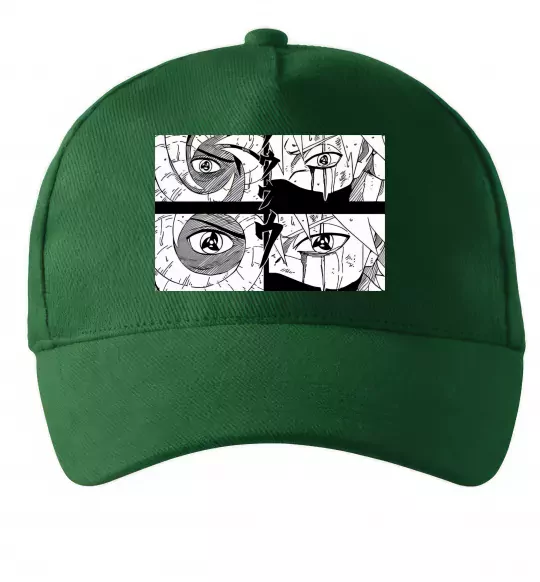 Кепка Очі аніме Темно-зеленый фото