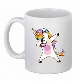 Чашка керамическая Dabbing unicorn with star Чашка керамическая Dabbing unicorn with star