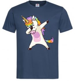 Мужская футболка Dabbing unicorn with star Мужская футболка Dabbing unicorn with star