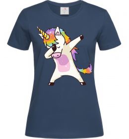 Жіноча футболка Dabbing unicorn with star