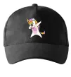 Кепка Dabbing unicorn with star Черный Кепка Dabbing unicorn with star Черный фото