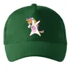Кепка Dabbing unicorn with star Темно-зеленый Кепка Dabbing unicorn with star Темно-зеленый фото