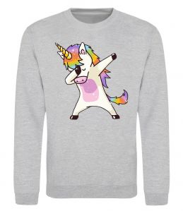 Свитшот Dabbing unicorn with star