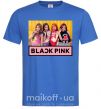Чоловіча футболка Black Pink Яскраво-синій фото