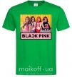 Мужская футболка Black Pink Зеленый фото