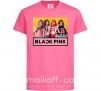 Детская футболка Black Pink Ярко-розовый фото