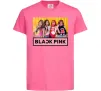 Детская футболка Black Pink Ярко-розовый фото
