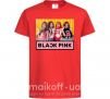 Детская футболка Black Pink Красный фото